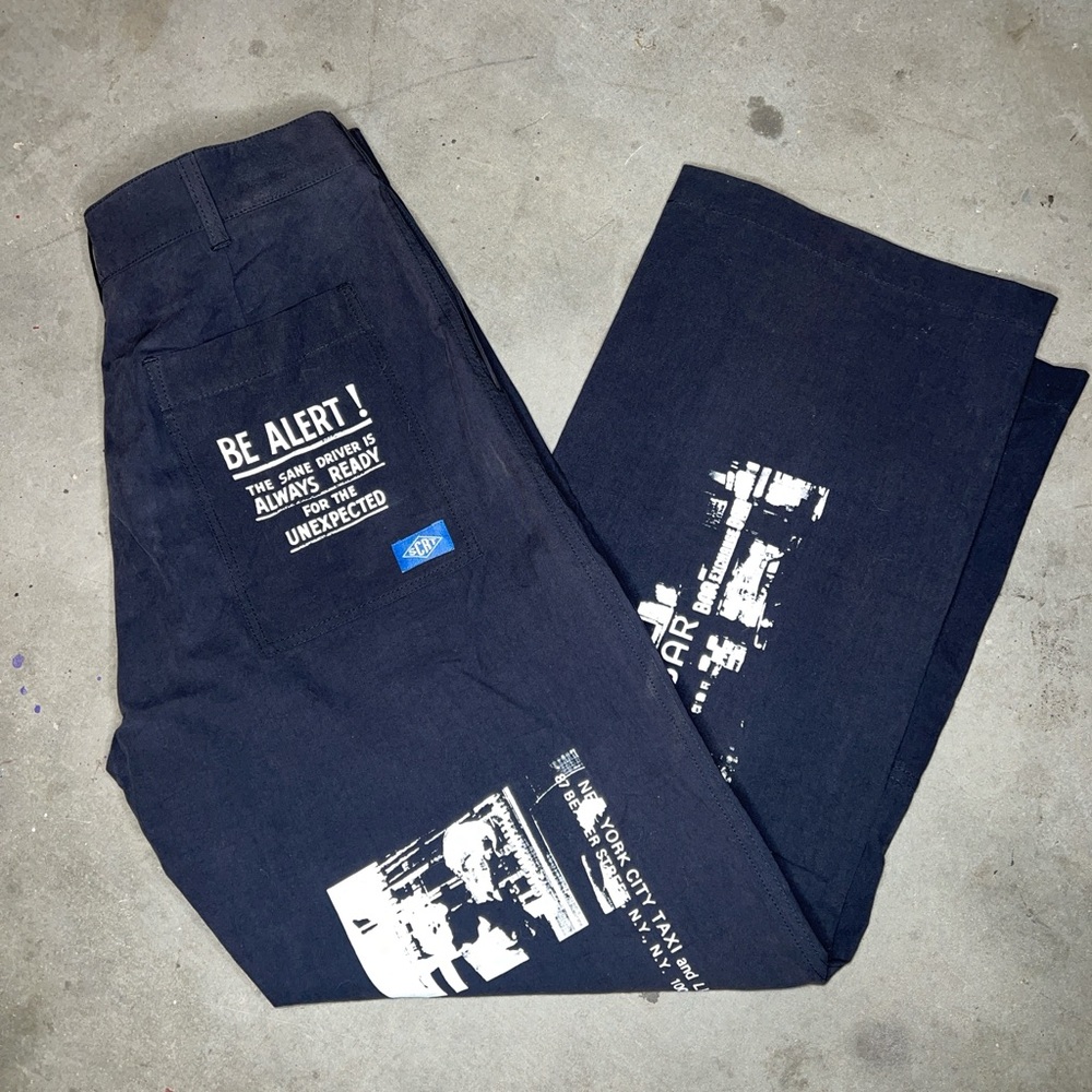 Taxi Set Trousers - Black inspired by Scorcese's 1976 classic film Taxi Driver.